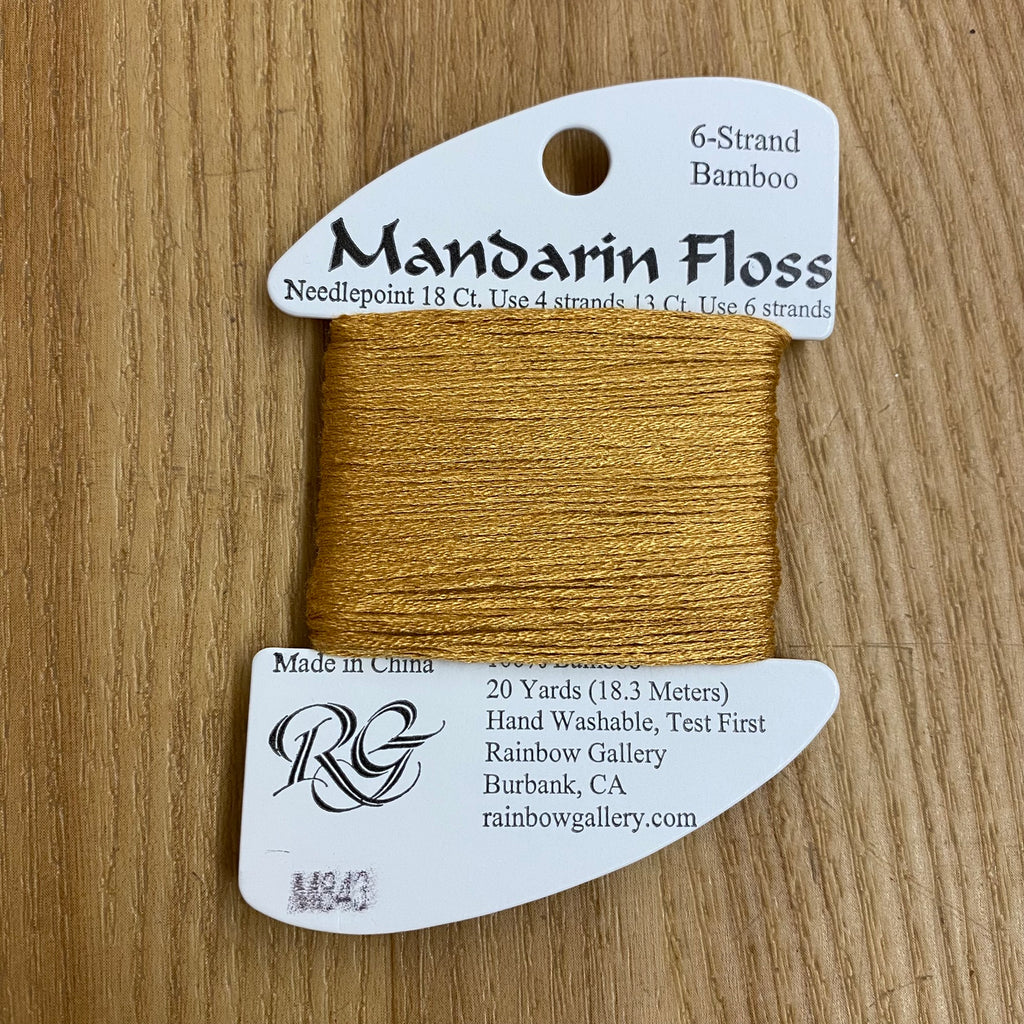 Mandarin Floss M843 Dark Straw - KC Needlepoint