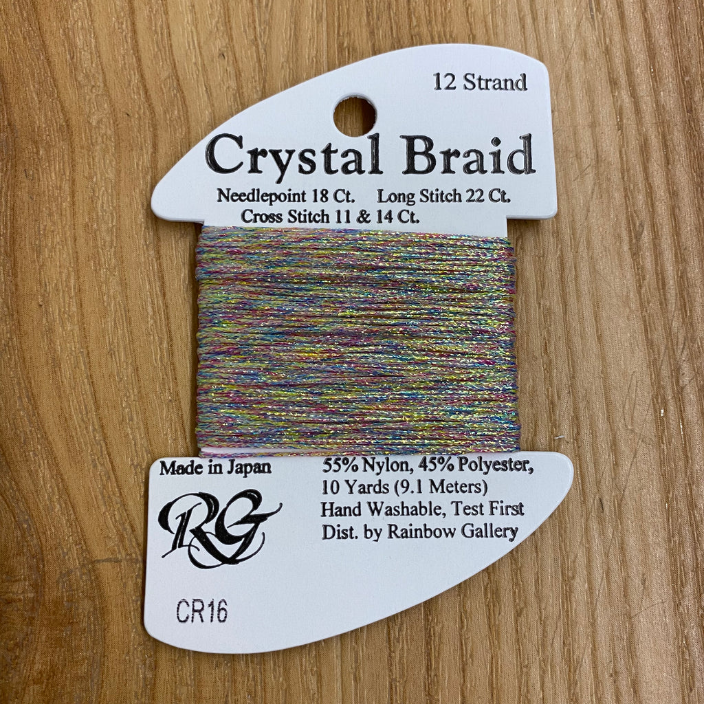 Crystal Braid CR16 Northern Lights - KC Needlepoint