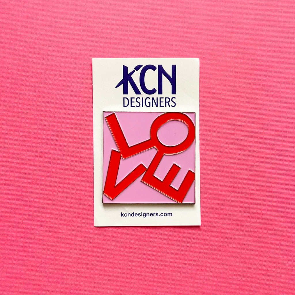 LOVE Magnet - KC Needlepoint