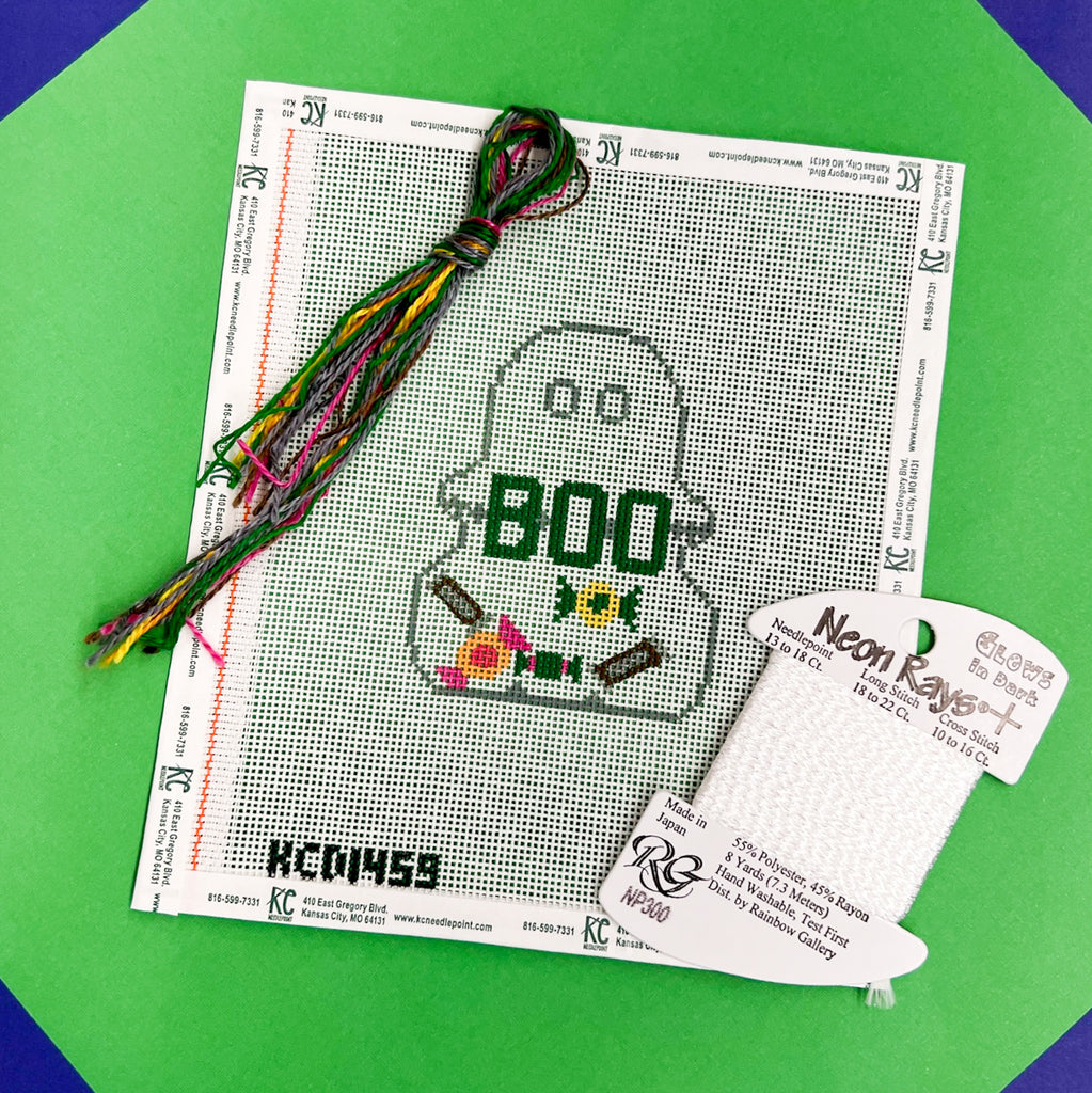 Boo Ghost Kit - KC Needlepoint
