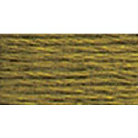 DMC 3 Pearl Cotton 732</br>Olive Green - KC Needlepoint