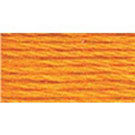 DMC 5 Pearl Cotton 741</br>Medium Tangerine - KC Needlepoint
