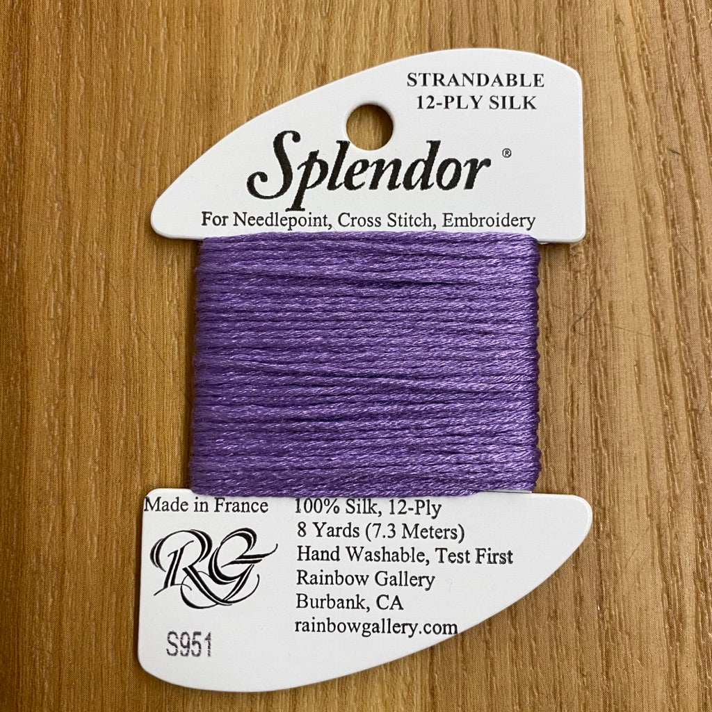 Splendor S951 Muted Purple - KC Needlepoint
