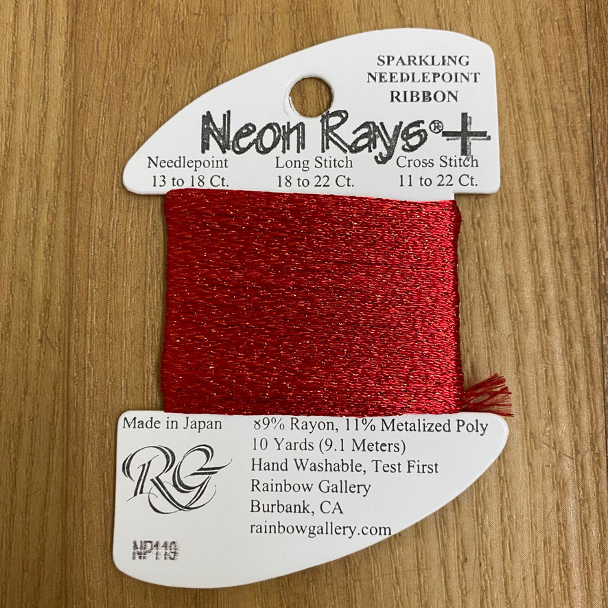 Neon Rays+ NP119 Candy Apple - KC Needlepoint