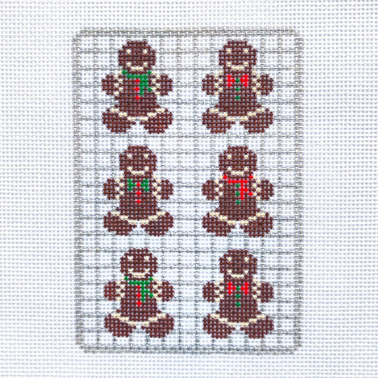 Gingerbread Cookies Canvas - KC Needlepoint