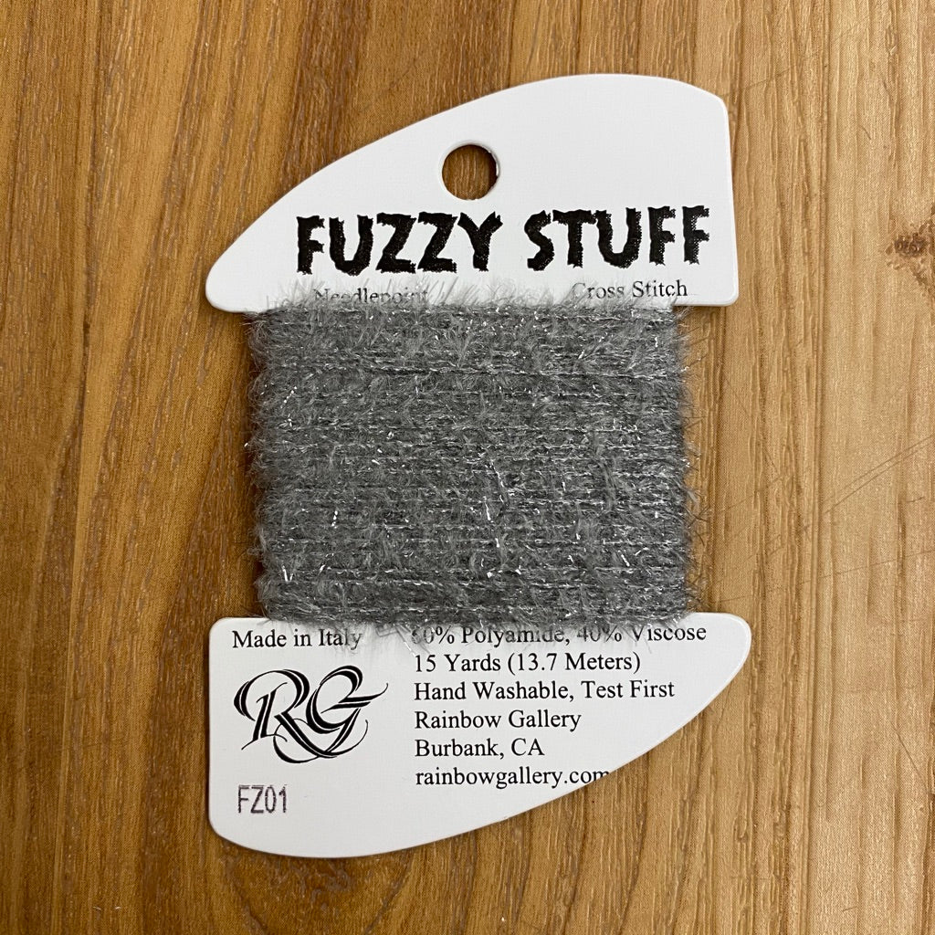 Fuzzy Stuff FZ01 Gray - KC Needlepoint