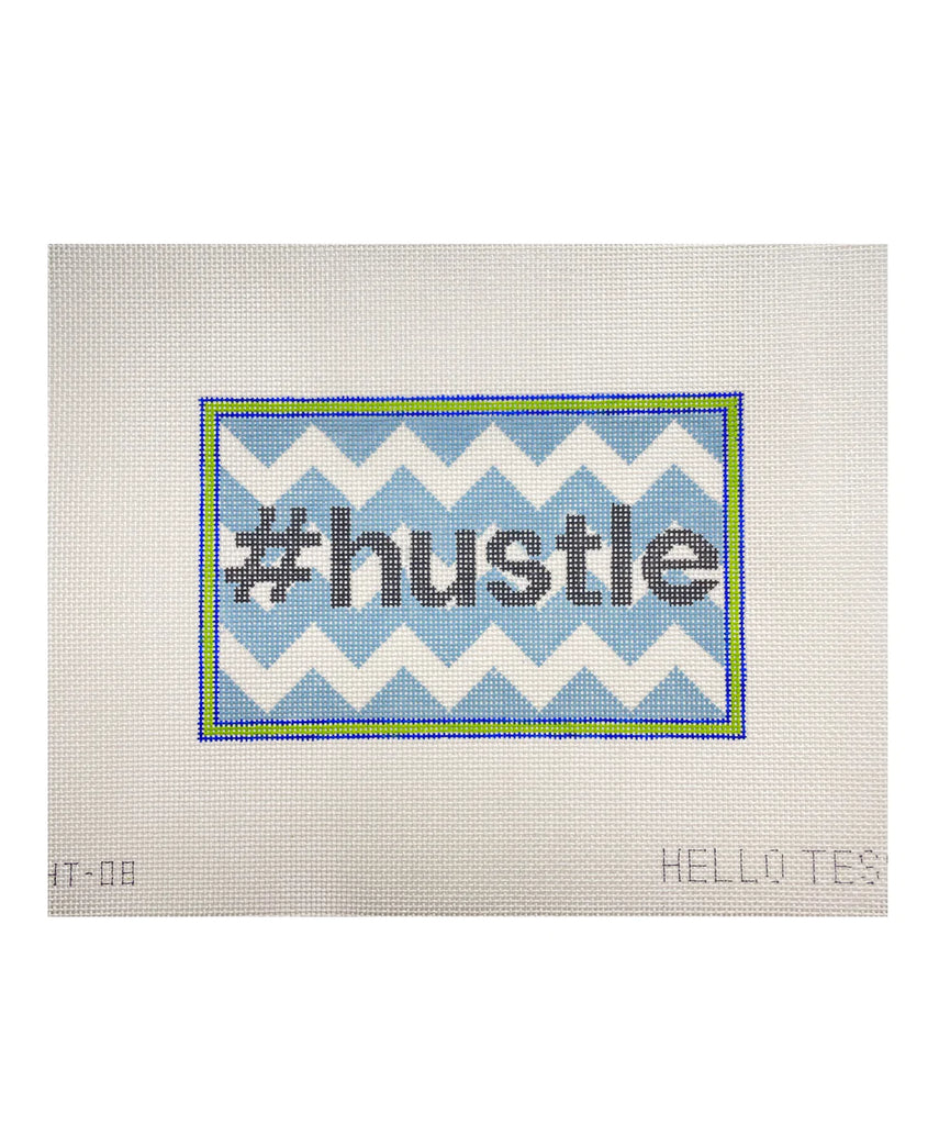 #Hustle Canvas - KC Needlepoint