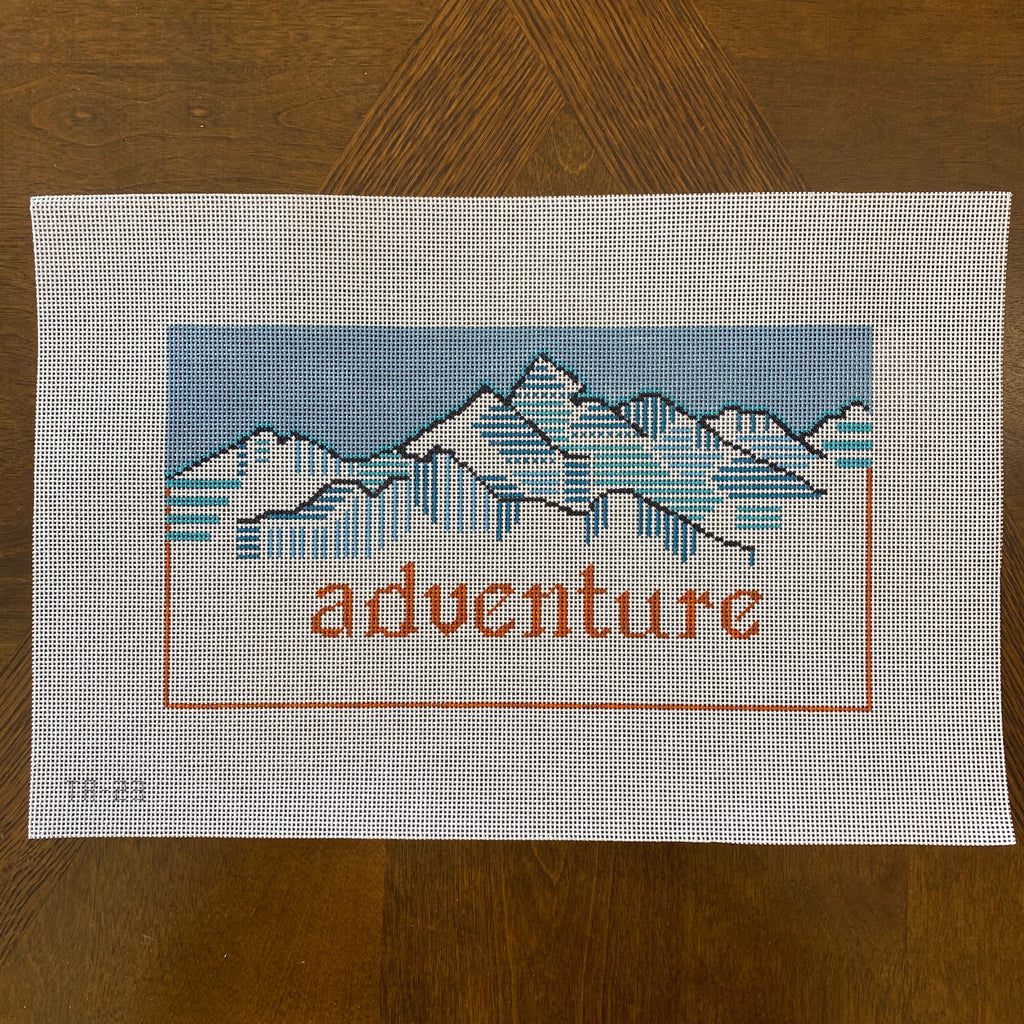 Adventure Needlepoint Canvas - KC Needlepoint