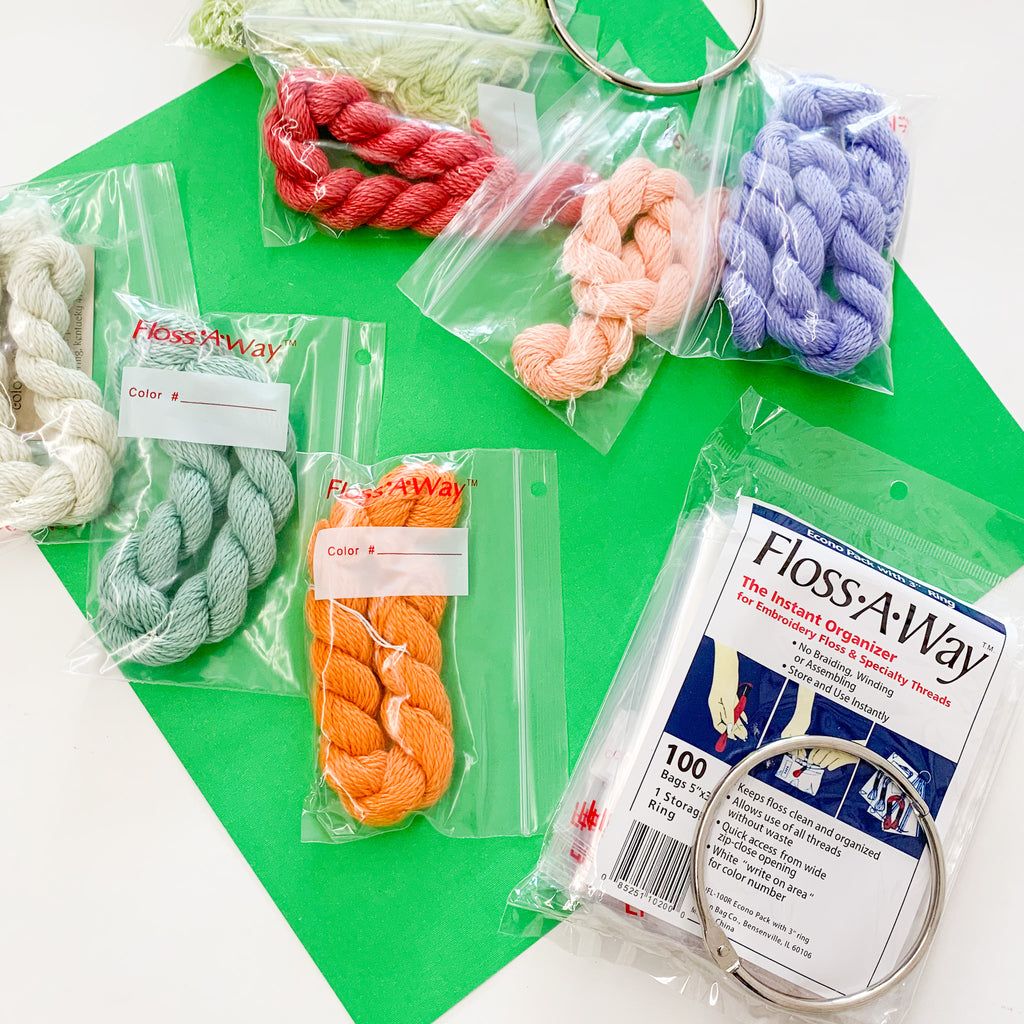 Floss A Way Storage Bags with Ring