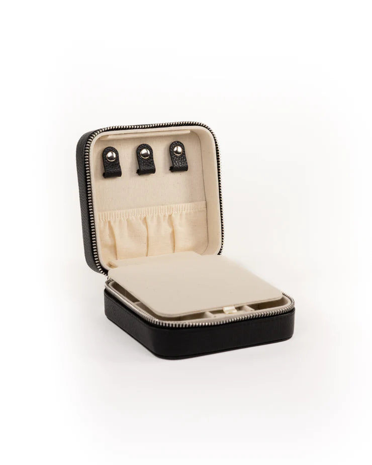 5" Leather Jewelry Box - KC Needlepoint