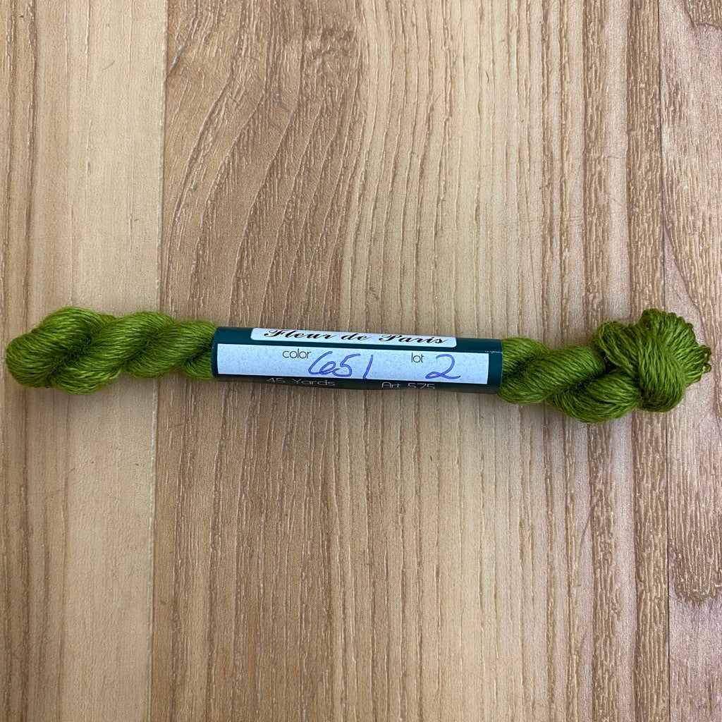 Bella Lusso Merino Wool 651 Seaweed - KC Needlepoint
