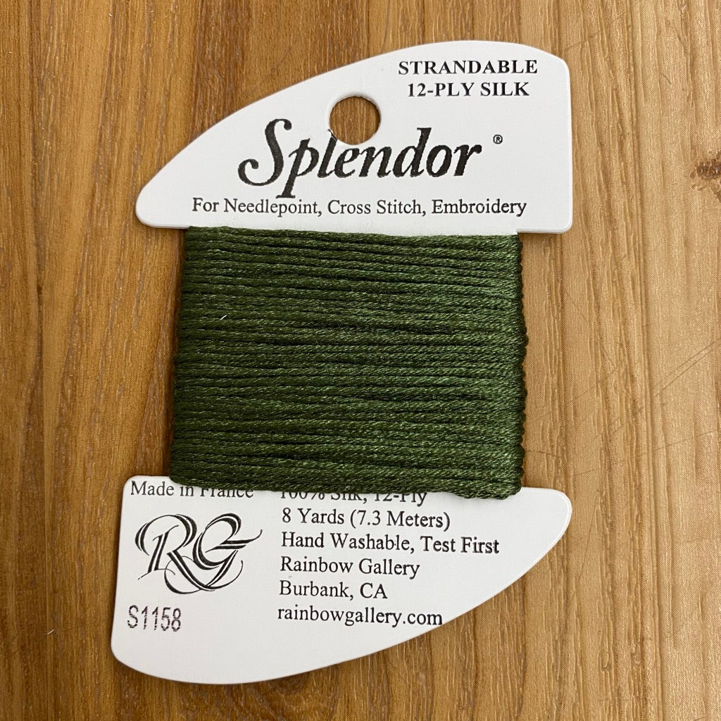 Splendor S1158 Medium Fern Green - KC Needlepoint