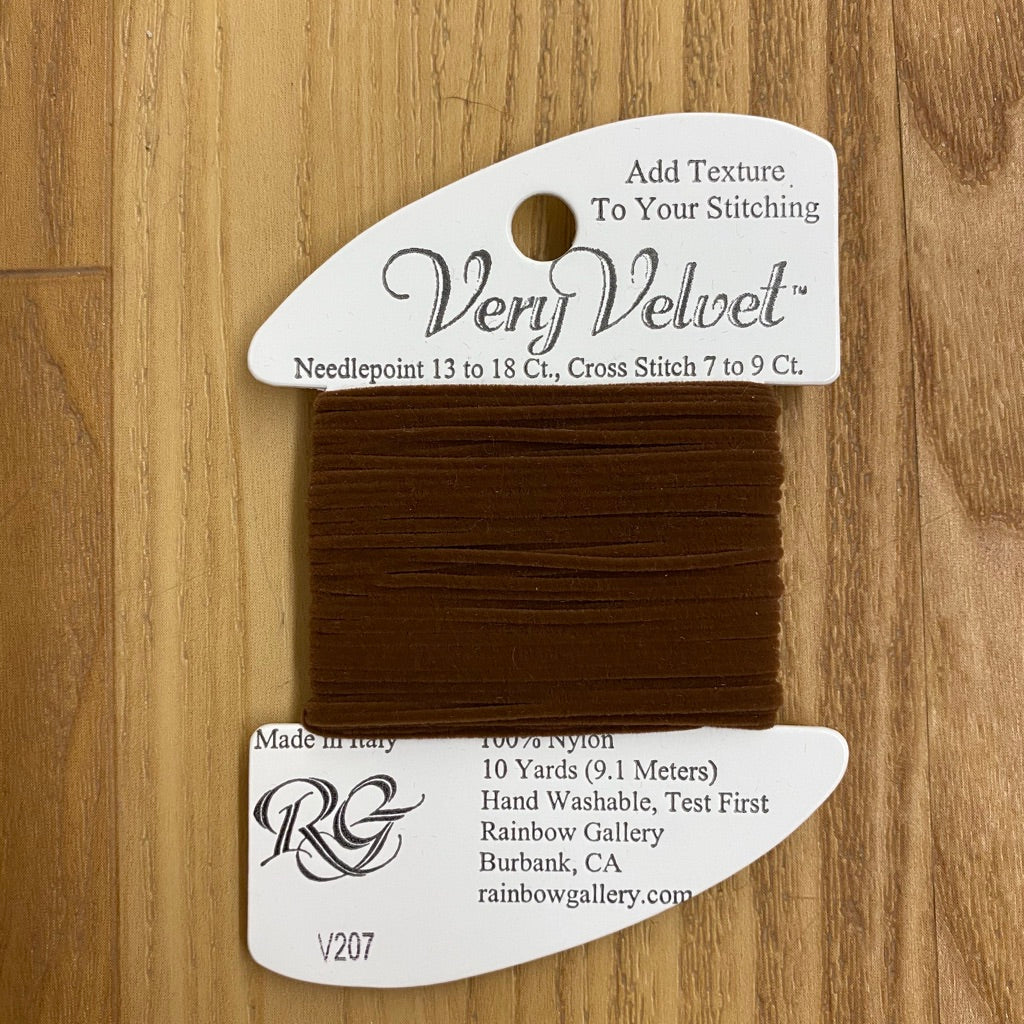 Very Velvet V207 Light Brown - KC Needlepoint