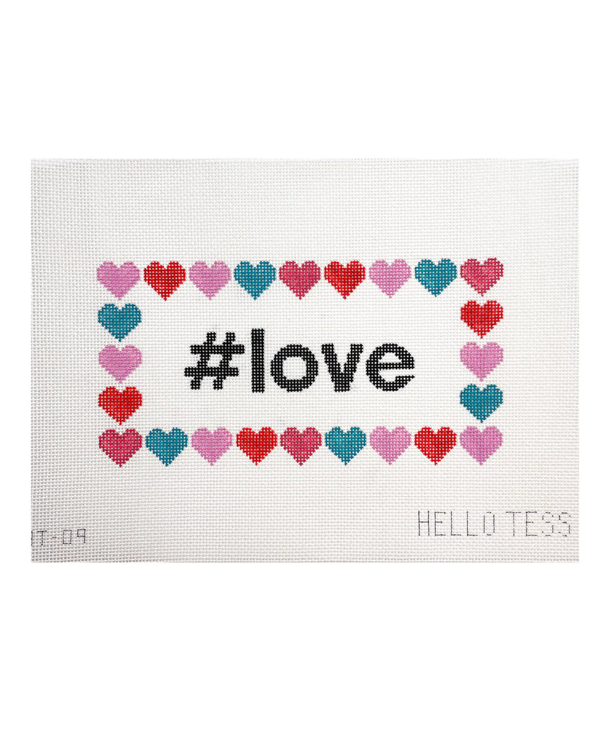 #Love Canvas - KC Needlepoint