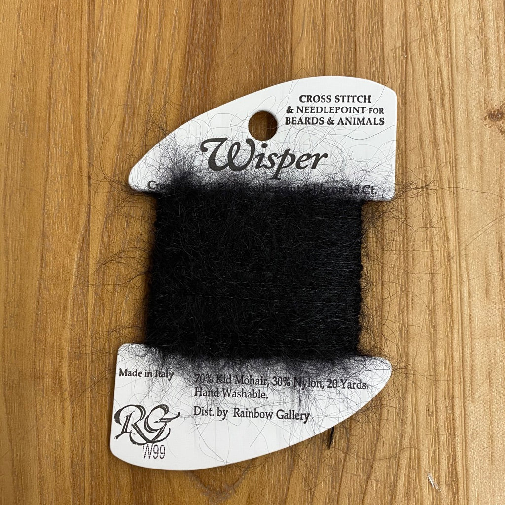 Wisper W99 Black - KC Needlepoint