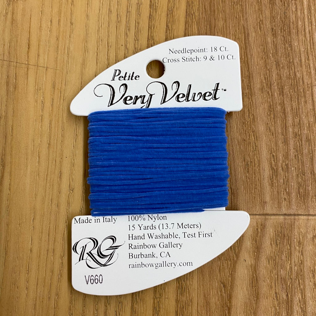 Petite Very Velvet V660 Blue - KC Needlepoint