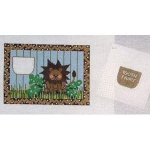 Lion Tooth Fairy Pillow Canvas - KC Needlepoint