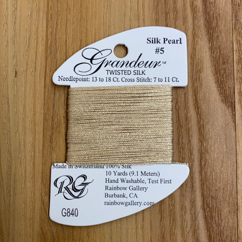 Grandeur Silk G840 Camel - KC Needlepoint