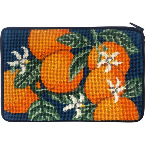 Oranges Purse Kit - KC Needlepoint