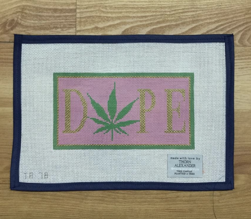Dope Needlepoint Canvas - KC Needlepoint