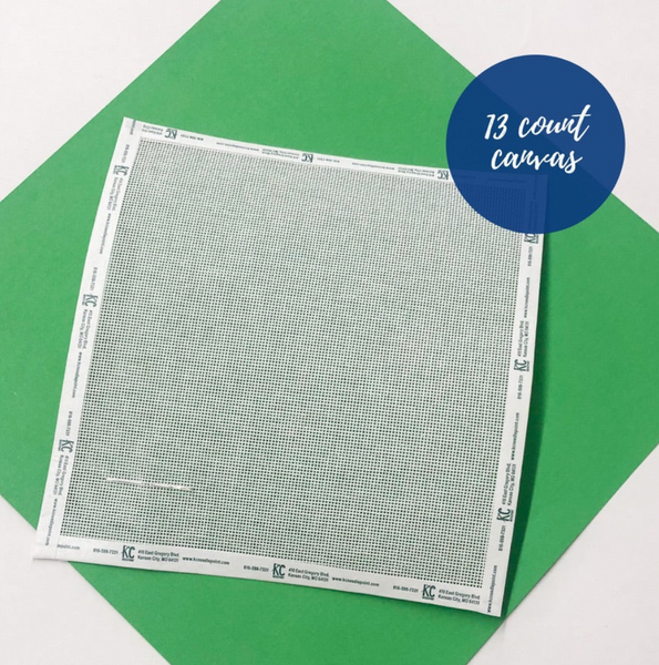 Needlepoint Blank Canvas Interlock 10/12/13/14/18-Mesh Sheets Size 9,5 X  9,5 Set of 4 (10 mesh)