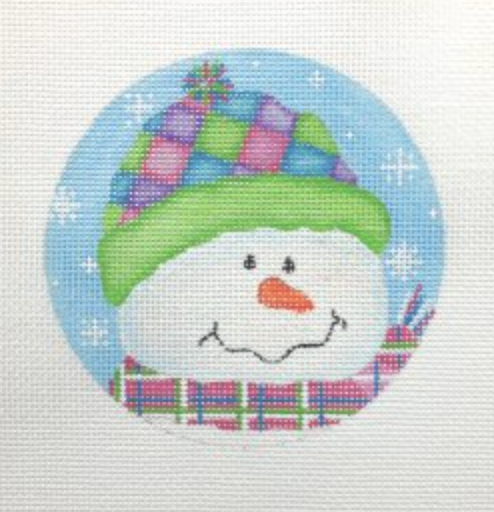Patches Ornament Canvas - KC Needlepoint