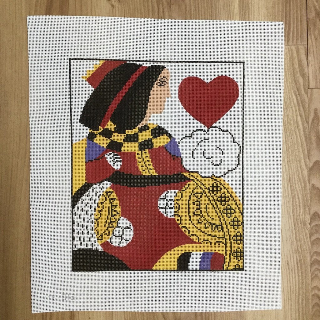 Queen of Hearts - KC Needlepoint