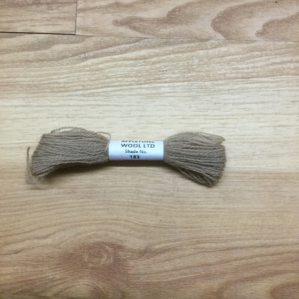 Appleton Crewel Wool 183 Chocolate - KC Needlepoint