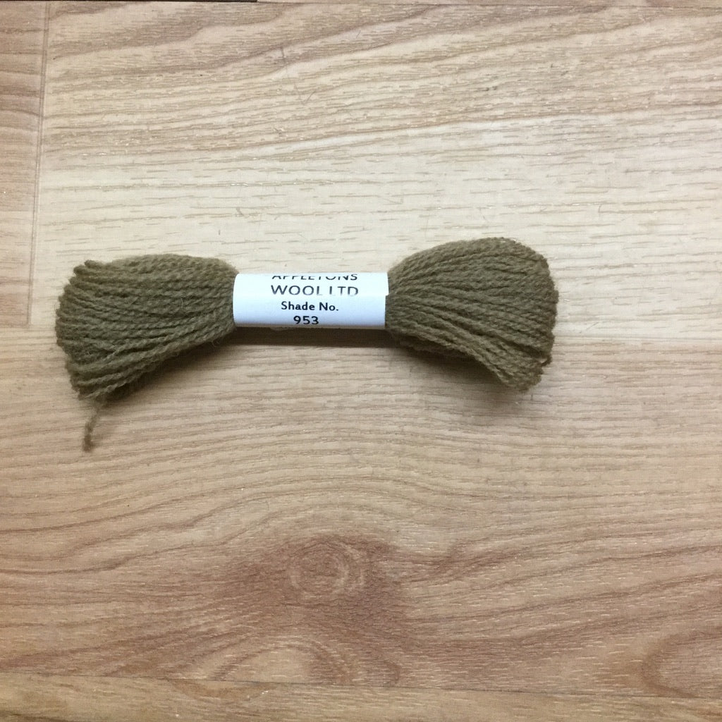 Appleton Crewel Wool 953 Drab Fawn - KC Needlepoint
