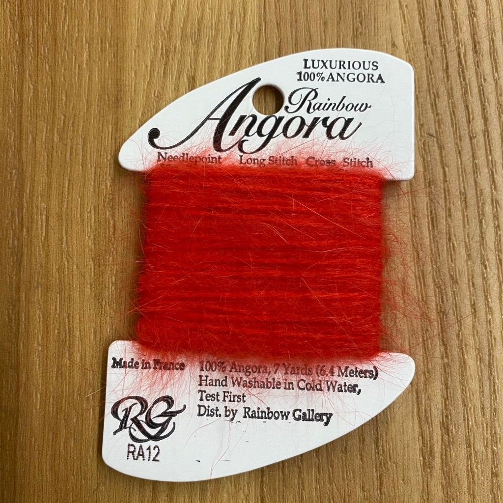 Rainbow Angora RA12 Christmas Red - KC Needlepoint