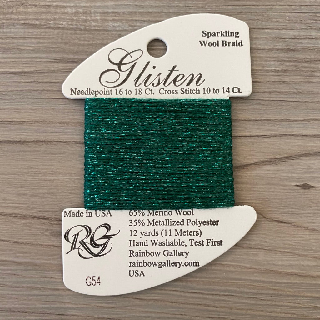 Glisten G54 Medieval Forest - KC Needlepoint