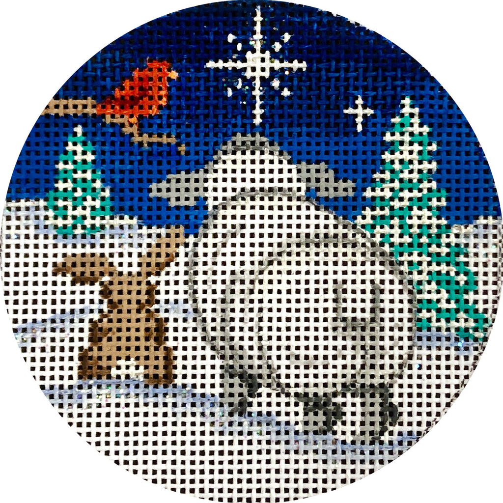 North Star View Canvas - KC Needlepoint