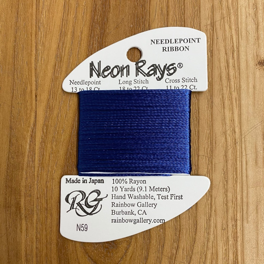 Neon Rays N59 Royal Blue - KC Needlepoint