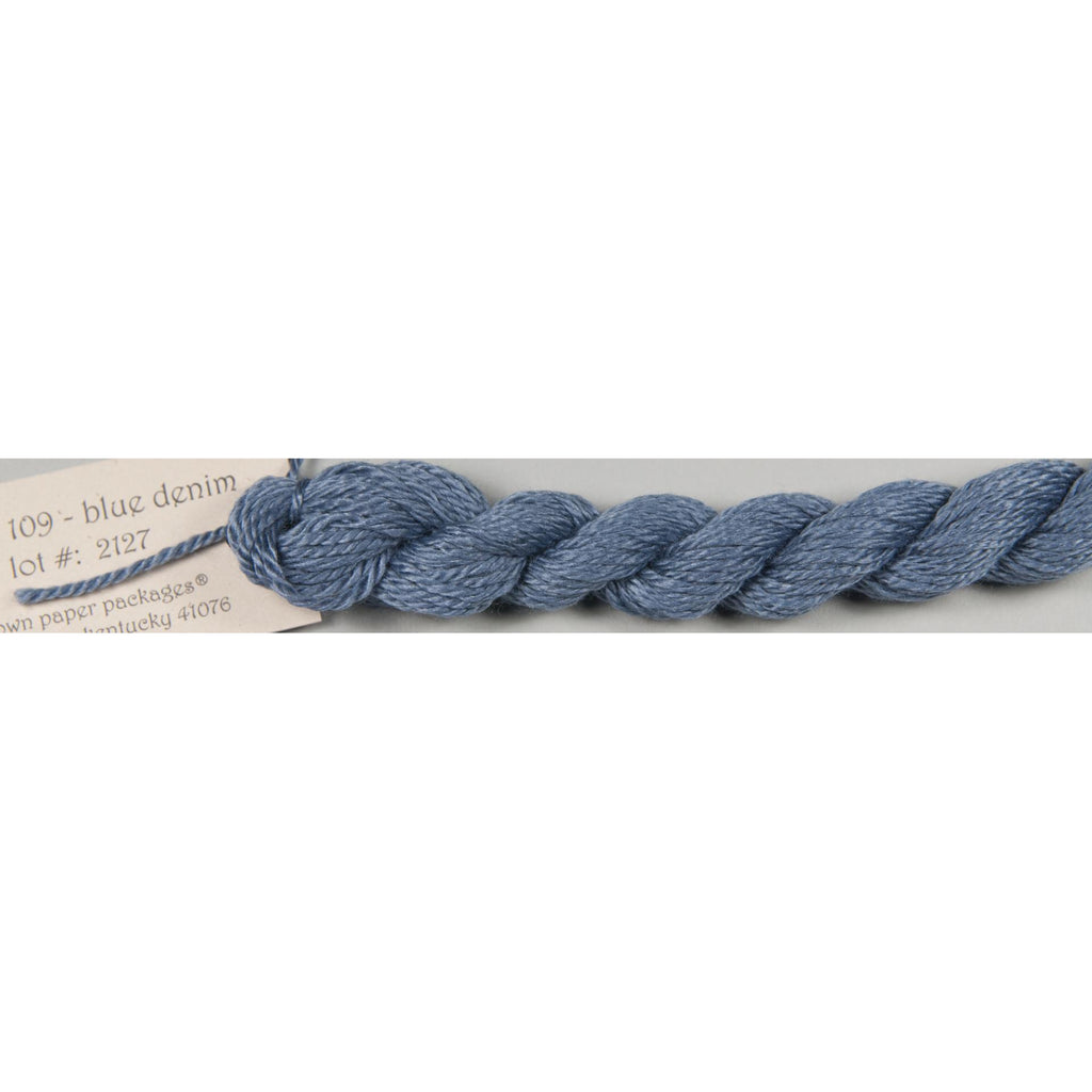 Silk & Ivory 109 Blue Denim - KC Needlepoint