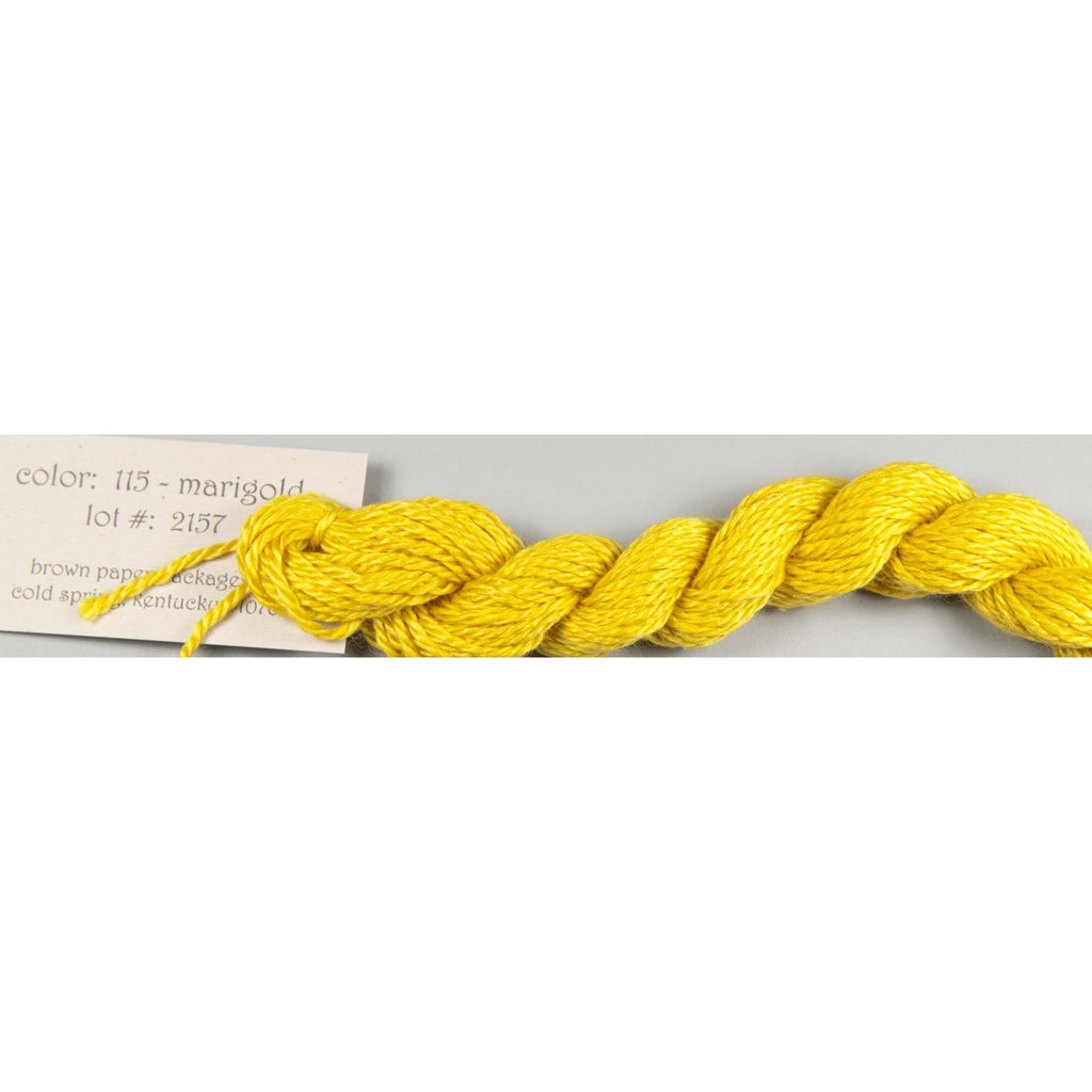 Silk & Ivory 115 Marigold - KC Needlepoint