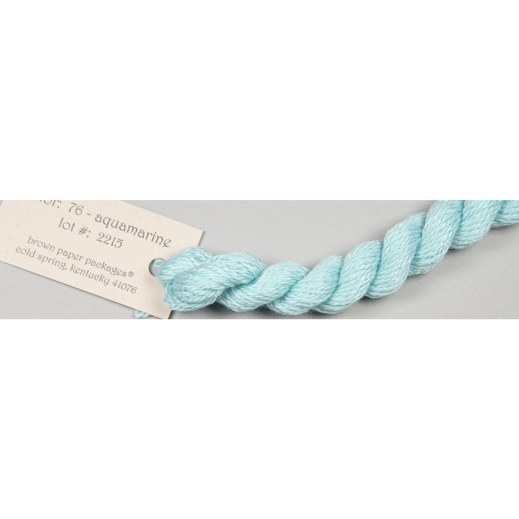 Silk & Ivory 076 Aquamarine - KC Needlepoint