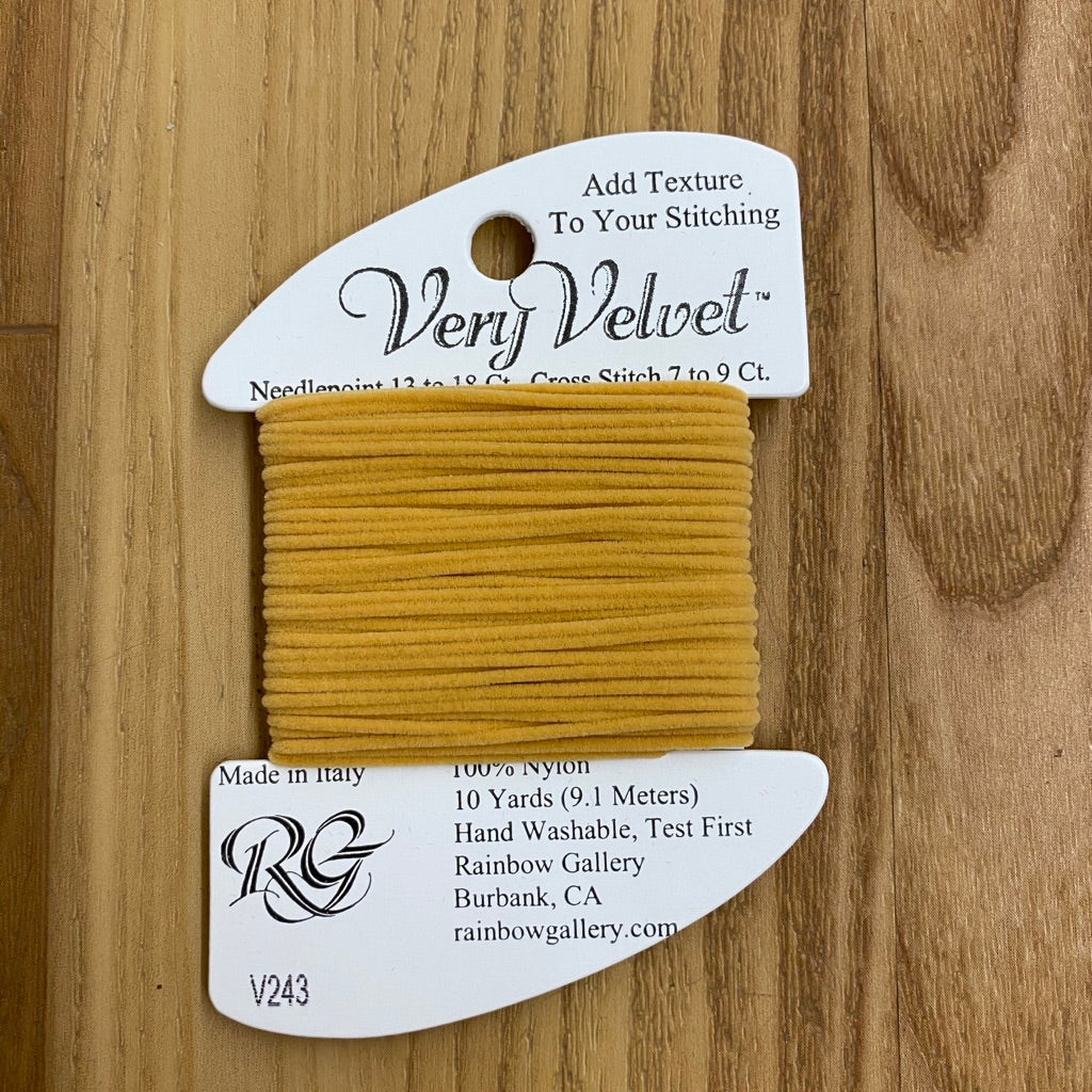 Very Velvet V243 Pale Gold Brown - KC Needlepoint