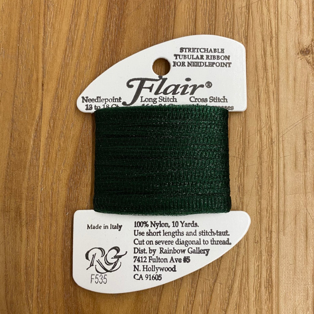 Flair F535 Forest Green - KC Needlepoint