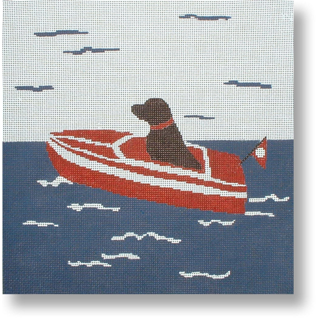 Sea Dog Canvas - KC Needlepoint