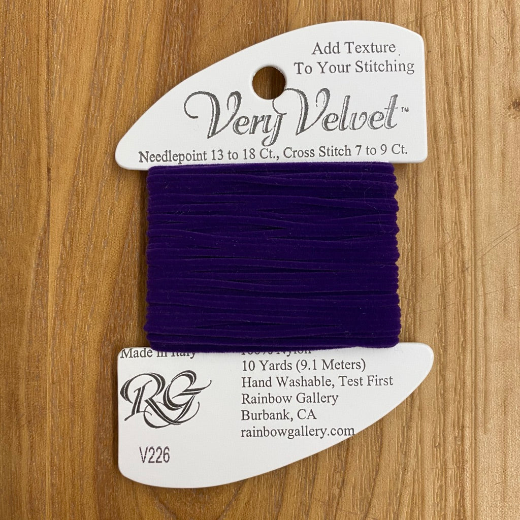 Very Velvet V226 Purple - KC Needlepoint