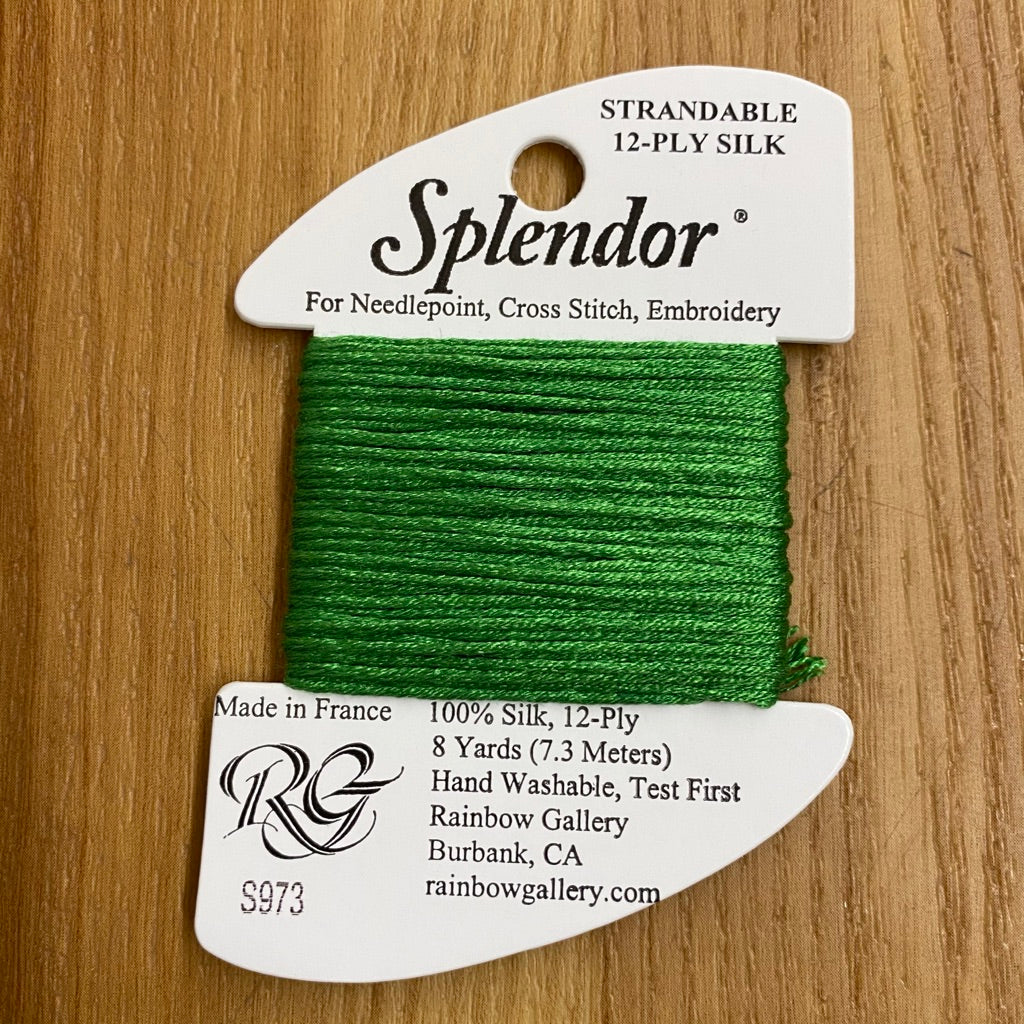 Splendor S973 Summer Green - KC Needlepoint