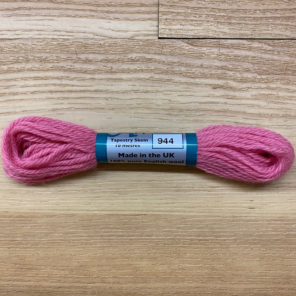Appleton Tapestry Wool 944 Bright Rose Pink - needlepoint