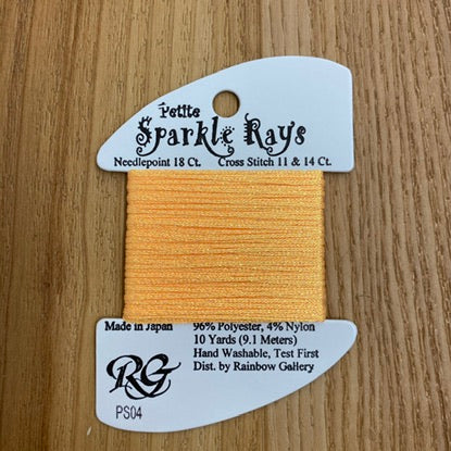 Petite Sparkle Rays PS04 Melon - needlepoint