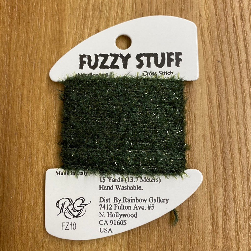 Fuzzy Stuff FZ10 Tree Green - KC Needlepoint