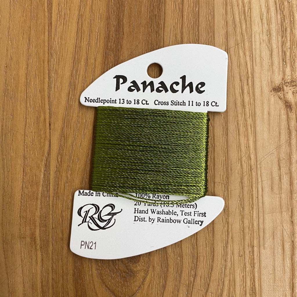 Panache PN21 Olive - KC Needlepoint