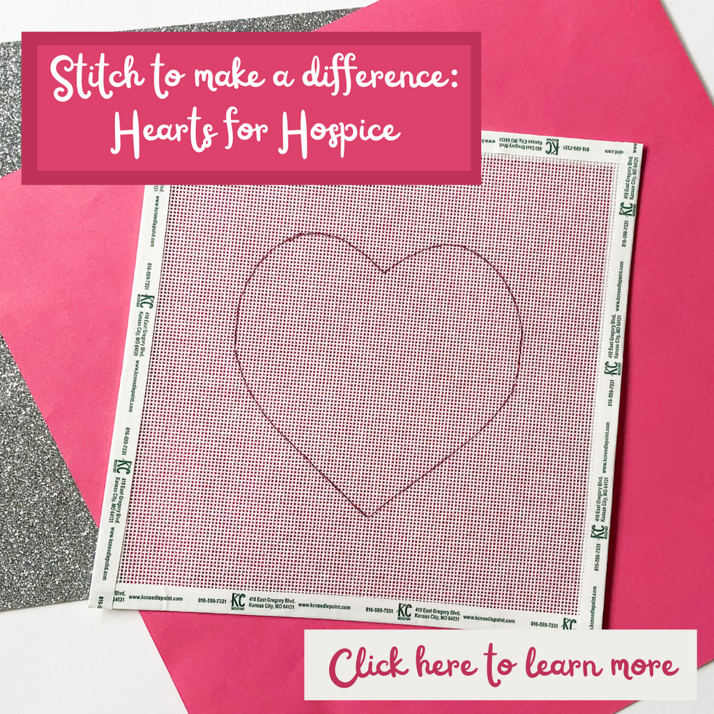 Stitch to support Hearts for Hospice