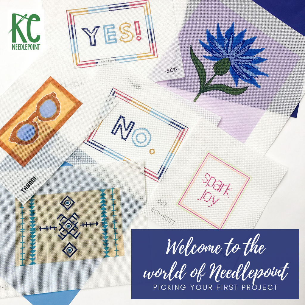 Welcome to the world of needlepoint: Picking your first project!