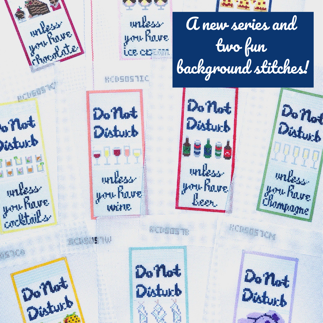 Do not disturb... unless you have fun stitches!