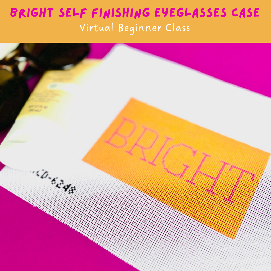 Virtual Class: Bright Self Finishing Eyeglass Case