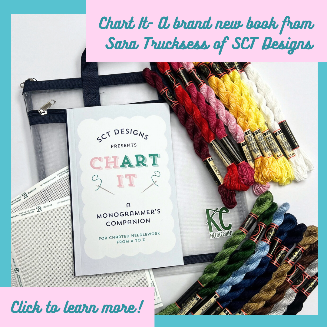 Chart It- A brand new book from Sara Trucksess of SCT Designs